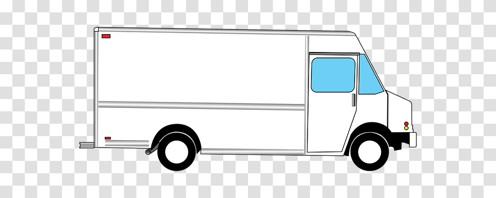 Truck Van, Vehicle, Transportation, Moving Van Transparent Png