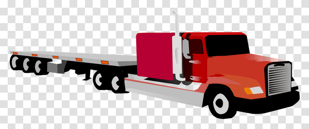 Truck 960 Flatbed Truck Clip Art, Fire Truck, Vehicle, Transportation, Machine Transparent Png