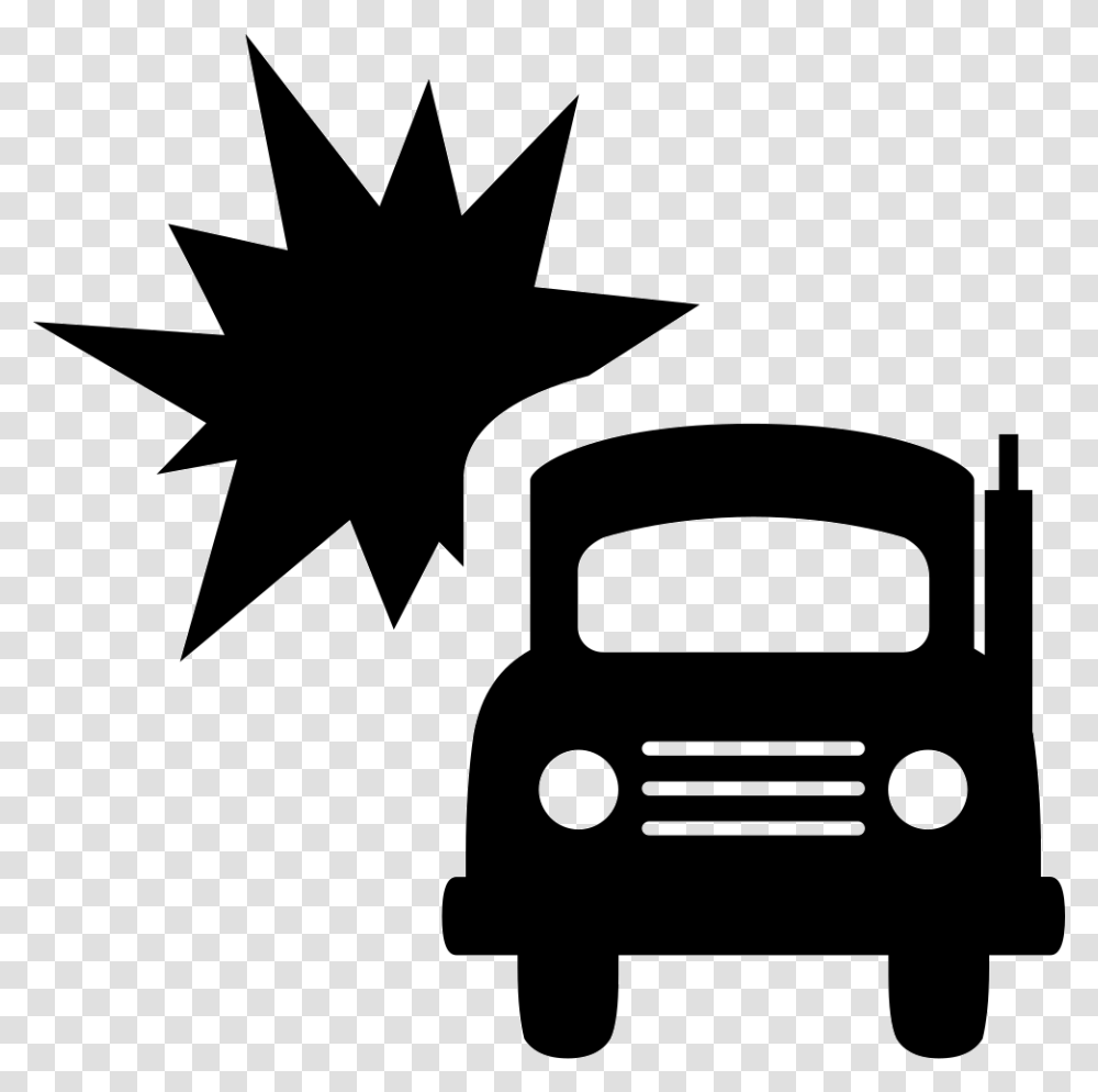 Truck Accident Truck Accident Icon, Car, Vehicle, Transportation, Automobile Transparent Png
