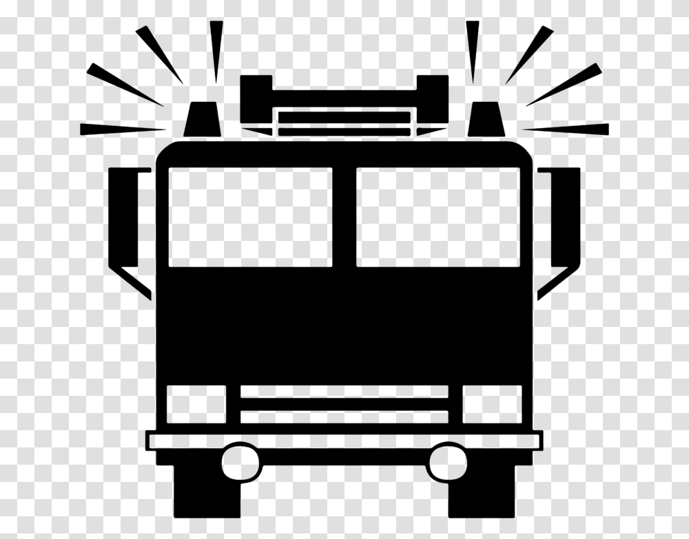 Truck Black And White Fire Truck Clipart Black, Gray, World Of Warcraft Transparent Png