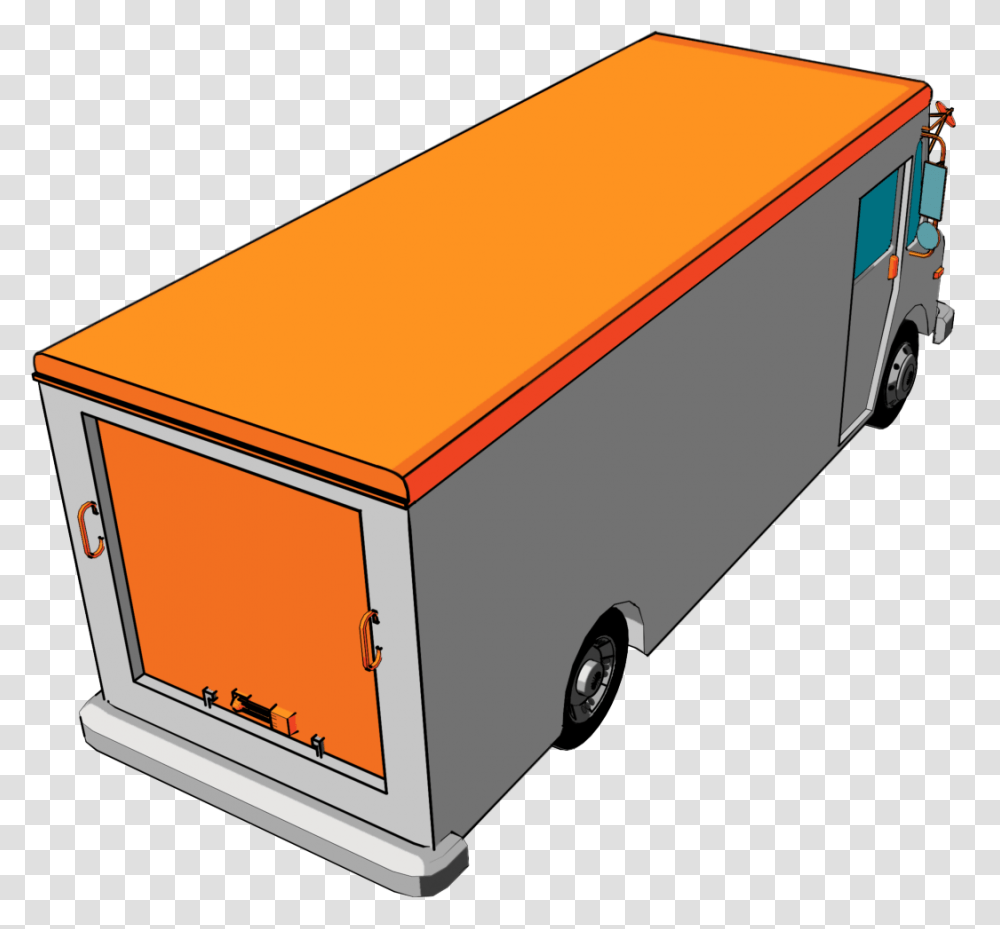 Truck Clip Art, Vehicle, Transportation, Moving Van, Box Transparent Png