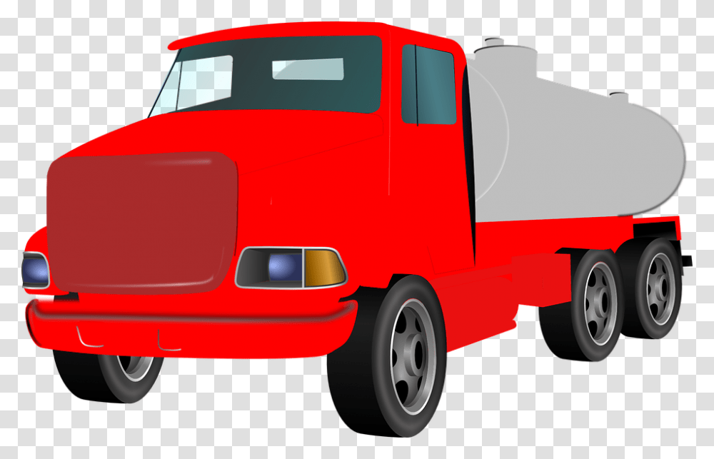 Truck Clip Art, Vehicle, Transportation, Trailer Truck, Fire Truck Transparent Png
