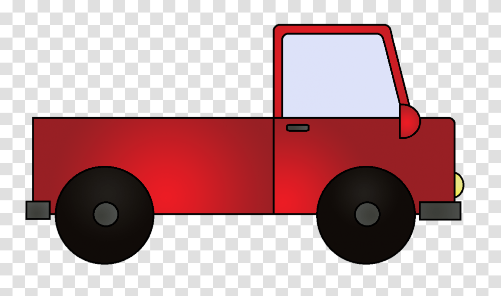 Truck Clipart Bright Red, Van, Vehicle, Transportation, Moving Van Transparent Png