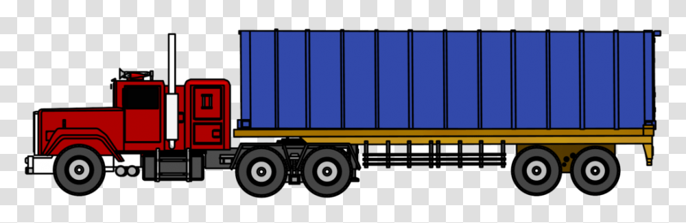 Truck Clipart Clip Art, Vehicle, Transportation, Trailer Truck, Shipping Container Transparent Png