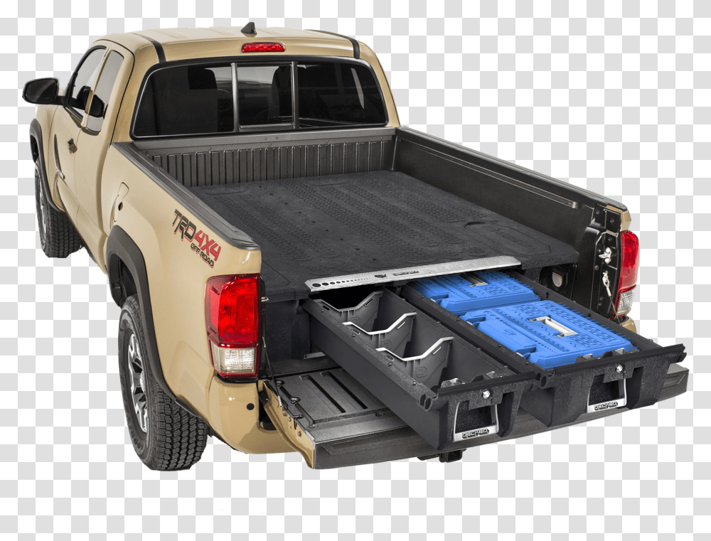 Truck Clipart Toyota Tacoma Bed Drawers, Pickup Truck, Vehicle, Transportation, Machine Transparent Png