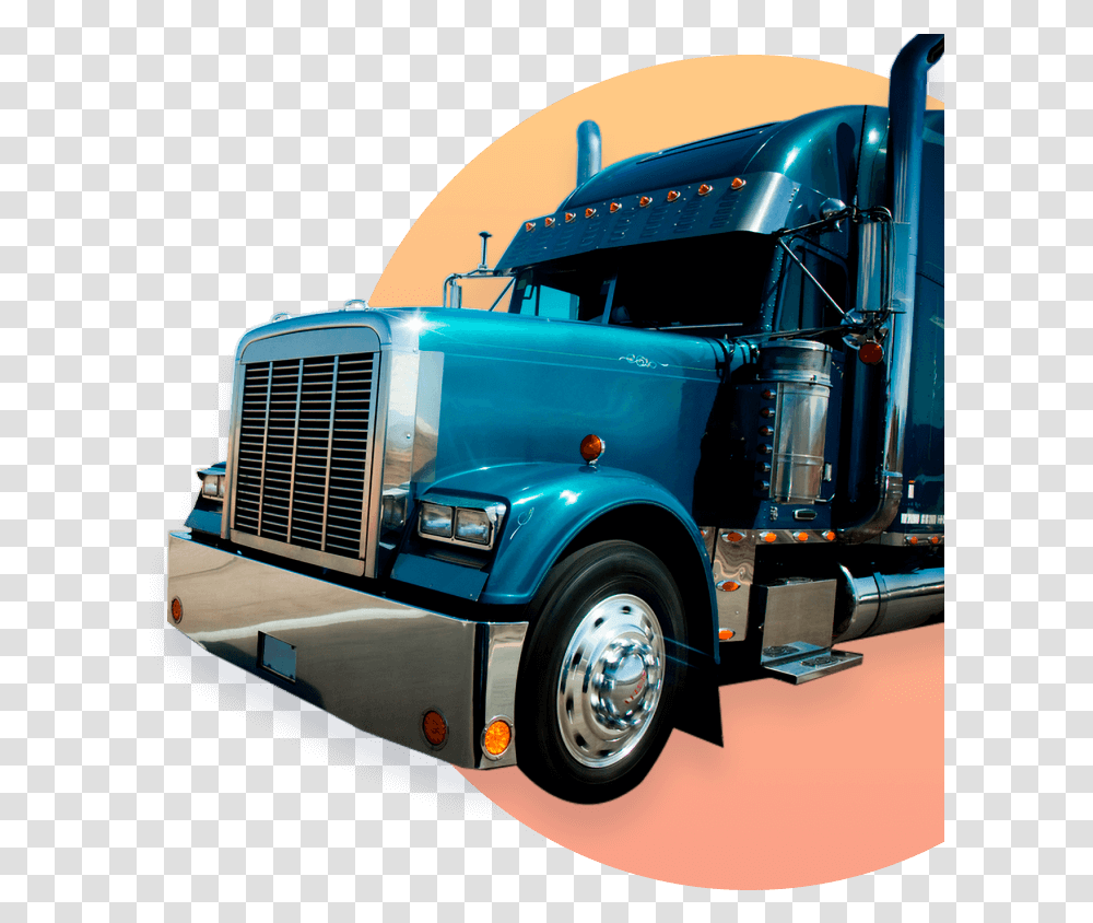 Truck Commercial Truck Insurance, Vehicle, Transportation, Trailer Truck, Wheel Transparent Png