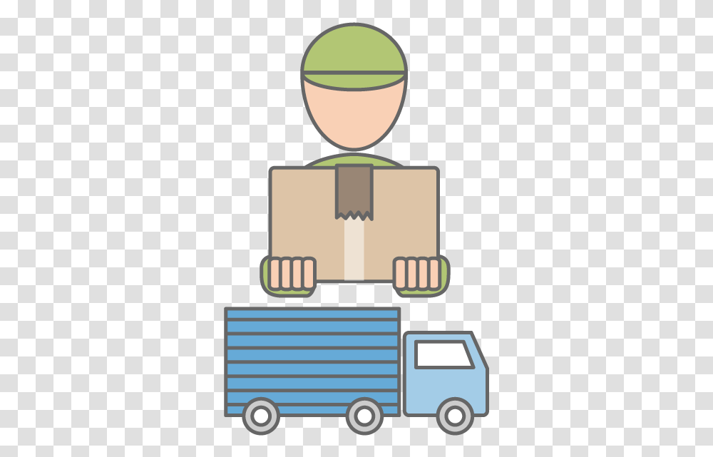 Truck Driver Icon, Box, Weapon, Weaponry Transparent Png