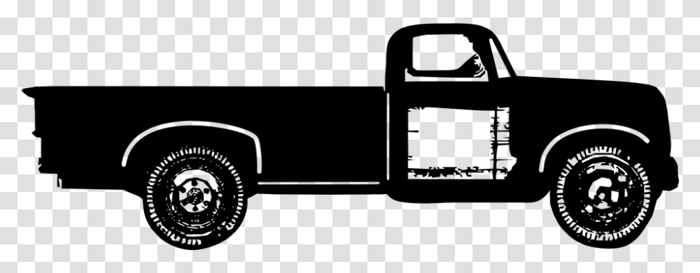 Truck Farm Truck Vintage Truck Vintage Farm 3 Car Rollback Truck, Gray, World Of Warcraft Transparent Png