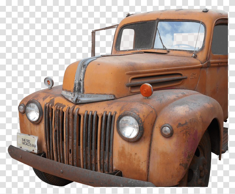 Truck Ford Oldtimer Historically Vintage Car Mobile, Light, Transportation, Vehicle, Pickup Truck Transparent Png