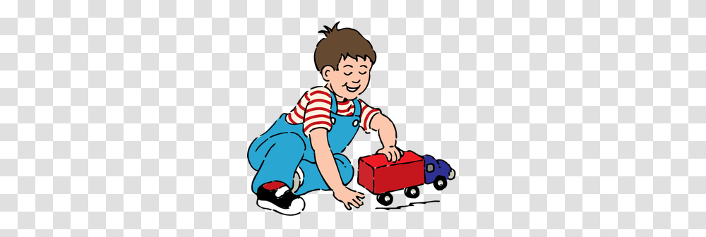 Truck Free Clipart, Person, Human, Boy, Kid Transparent Png