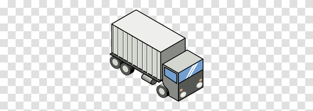 Truck Free Clipart, Trailer Truck, Vehicle, Transportation, Road Transparent Png