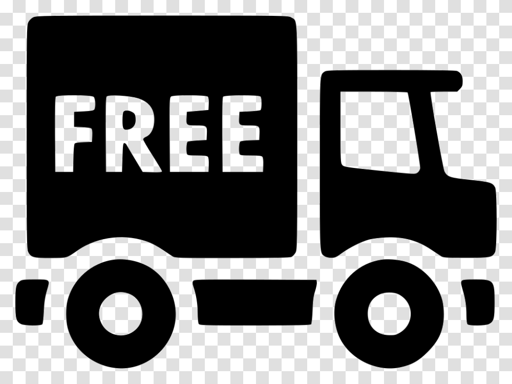 Truck Free Delivery, Vehicle, Transportation, Van Transparent Png