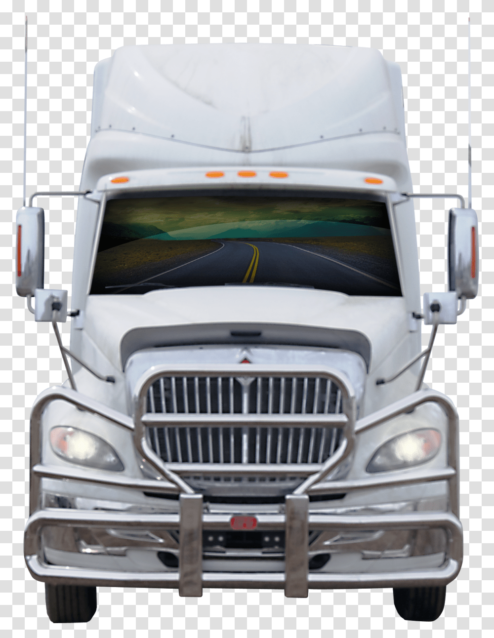 Truck Front International Prostar, Vehicle, Transportation, Trailer Truck, Car Transparent Png