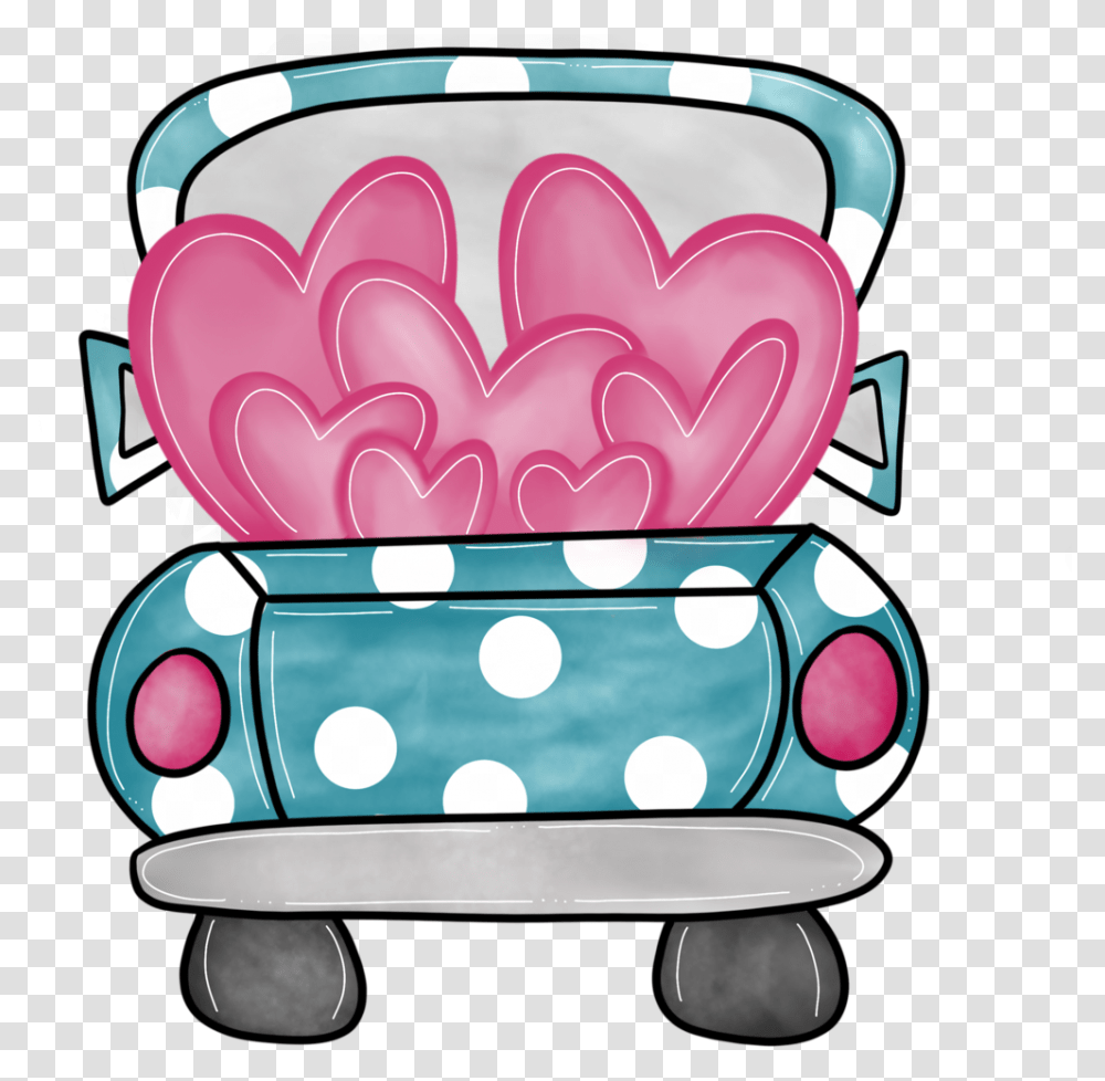 Truck Full Of Love Cookie Cutter T Shirt, Food, Sweets, Confectionery, Birthday Cake Transparent Png