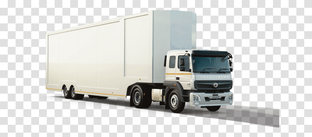 Truck Hdt T Bharatbenz 2020, Trailer Truck, Vehicle, Transportation, Van Transparent Png