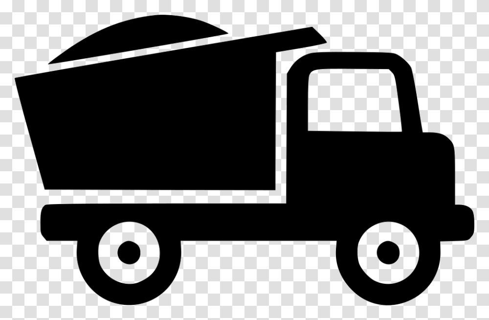 Truck Icon Free Download, Vehicle, Transportation, Van, Moving Van Transparent Png
