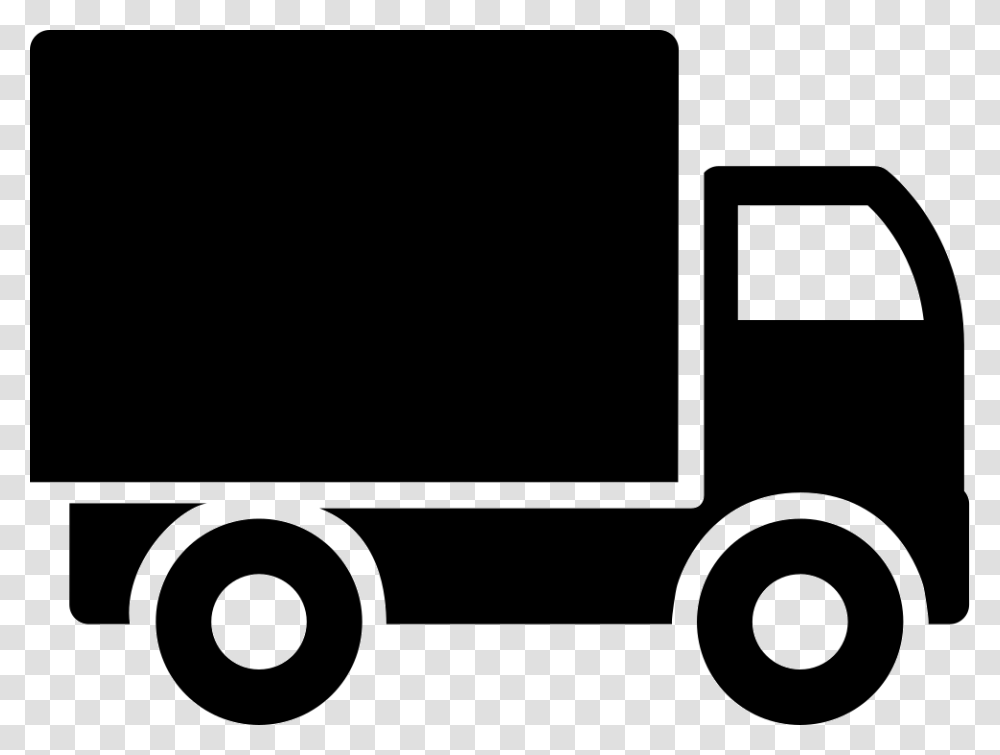 Truck Icon Free, Van, Vehicle, Transportation, Caravan Transparent Png