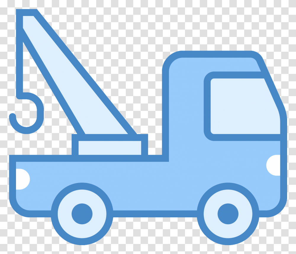 Truck Icon Tow Truck Icon Blue, Vehicle, Transportation, Moving Van, Toy Transparent Png