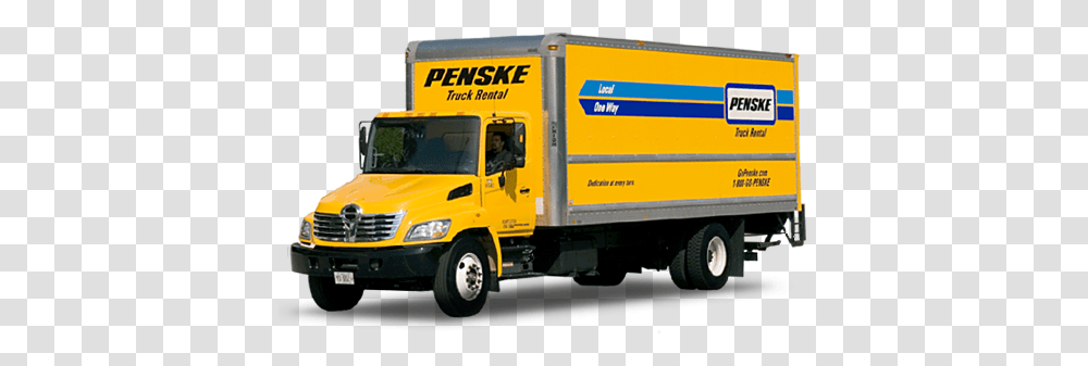 Truck Images Free Download, Moving Van, Vehicle, Transportation, Person Transparent Png