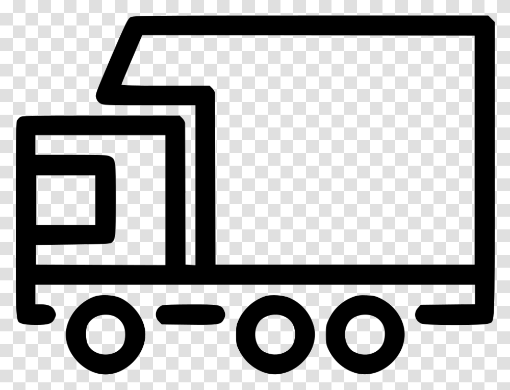 Truck Lorry Cargo Carrier Goods Vehicle Carrier Icon, Electronics, Screen, Monitor Transparent Png
