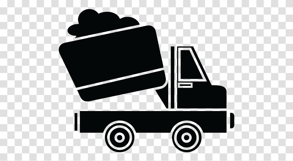 Truck Pictogram, Vehicle, Transportation Transparent Png