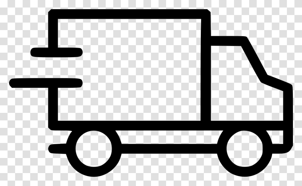 Truck Speed Fast Delivery Icon, Wagon, Vehicle, Transportation, Caravan Transparent Png