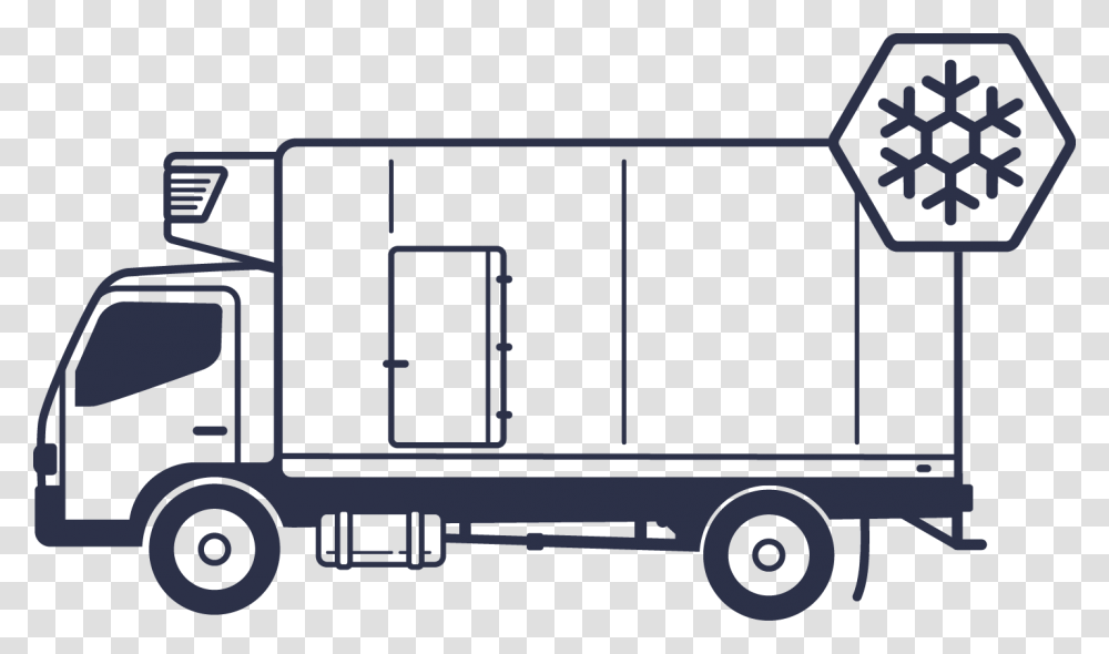 Truck Top View Refrigerator Truck Icon, Gray, World Of Warcraft Transparent Png
