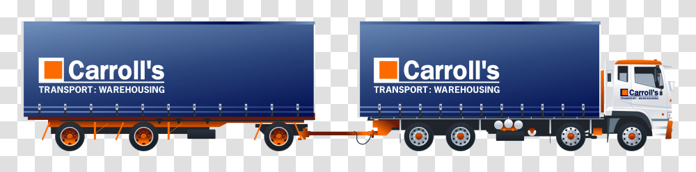 Truck Trailer Curtainsiders Trailer, Vehicle, Transportation, Moving Van, Trailer Truck Transparent Png