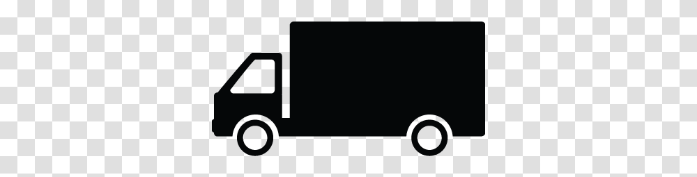 Truck Transport Delivery Van Logistic Icon Commercial Vehicle, Outdoors, Screen, Electronics Transparent Png