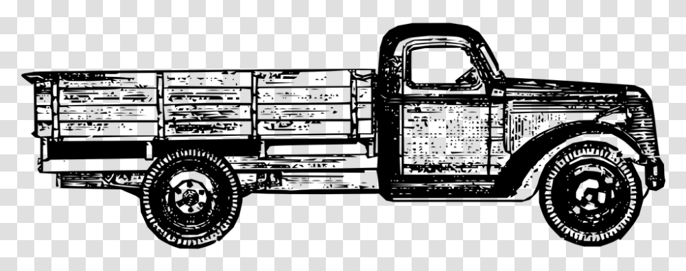 Truck Transportation Shipping Cargo Freight 3 Car Rollback Truck, Gray, World Of Warcraft Transparent Png