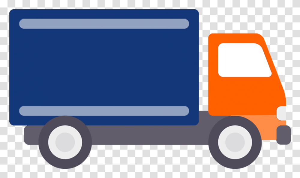 Truck, Van, Vehicle, Transportation, Moving Van Transparent Png