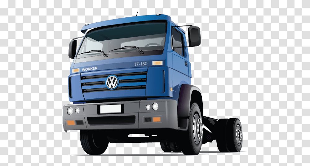 Truck Vector Free Download, Vehicle, Transportation, Trailer Truck, Wheel Transparent Png