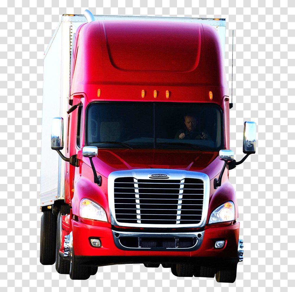 Truck, Vehicle, Transportation, Person, Human Transparent Png