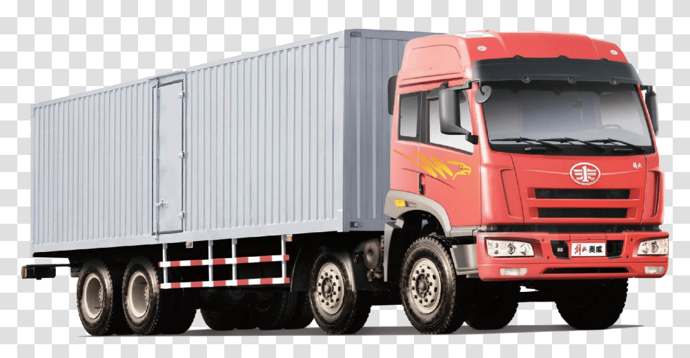 Truck, Vehicle, Transportation, Trailer Truck, Moving Van Transparent Png