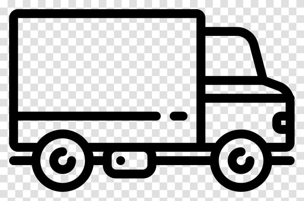 Truck, Vehicle, Transportation, Van, Lawn Mower Transparent Png