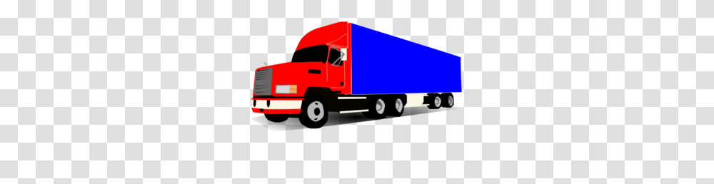 Truck Wheeler Trucker Clip Art, Trailer Truck, Vehicle, Transportation, Moving Van Transparent Png