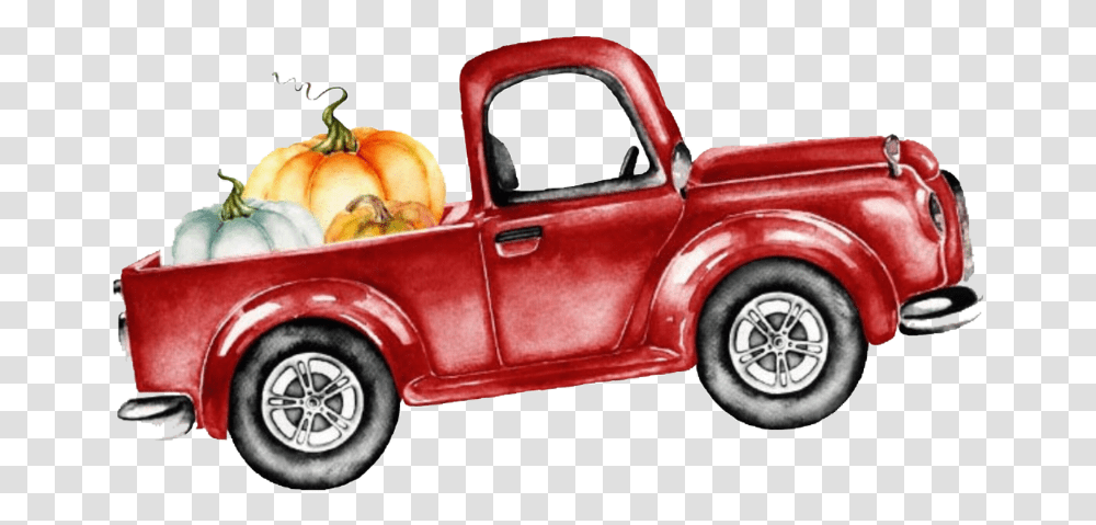 Truck With Tree On Top Clipart Download, Pickup Truck, Vehicle, Transportation, Car Transparent Png