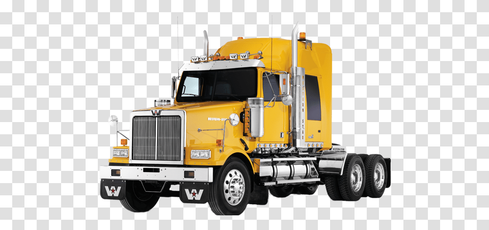 Truck Yellow Truck, Vehicle, Transportation, Trailer Truck, Metropolis Transparent Png