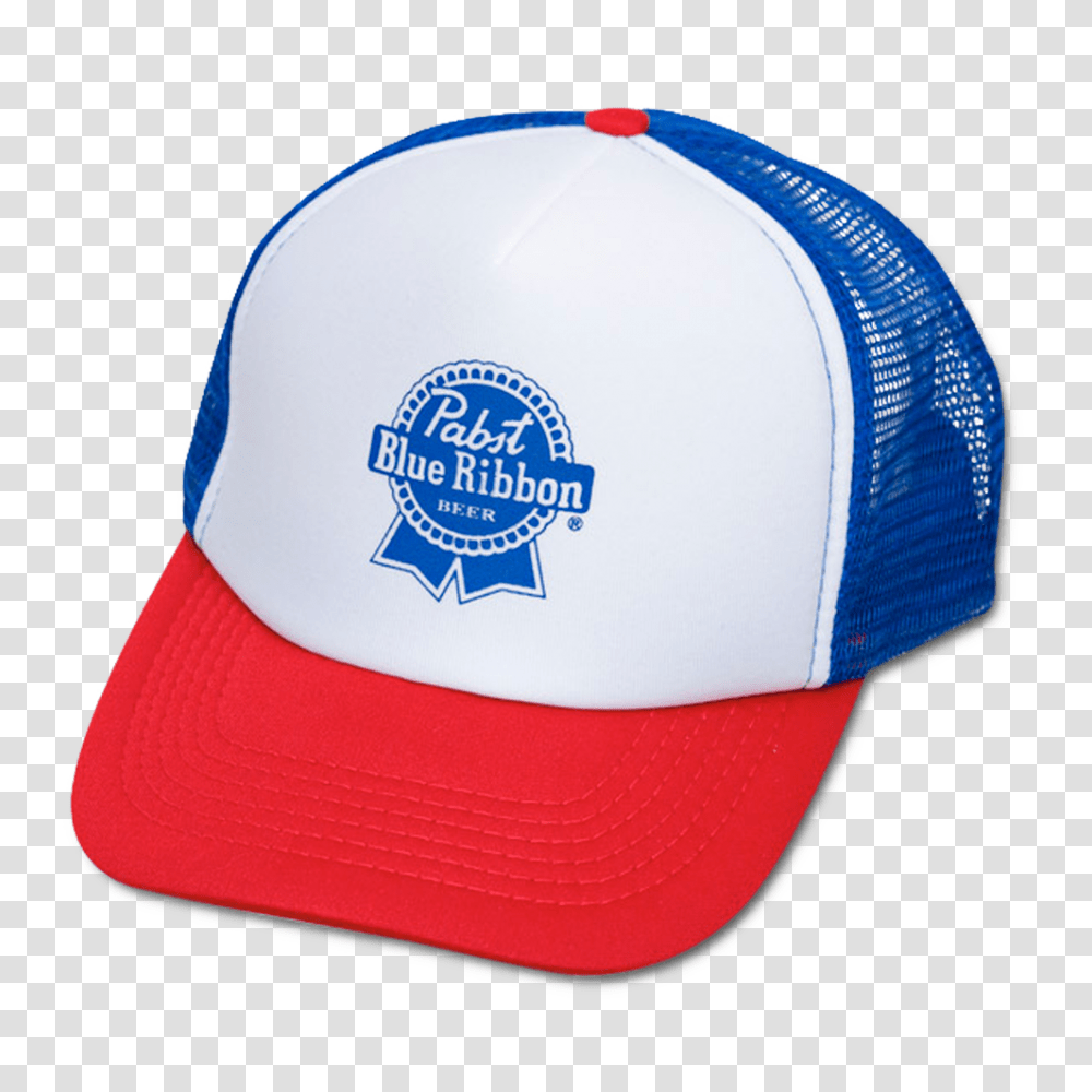 Trucker Hat Vector Black And White Library Pbr Hat Pabst Blue Ribbon Caps, Clothing, Apparel, Baseball Cap Transparent Png