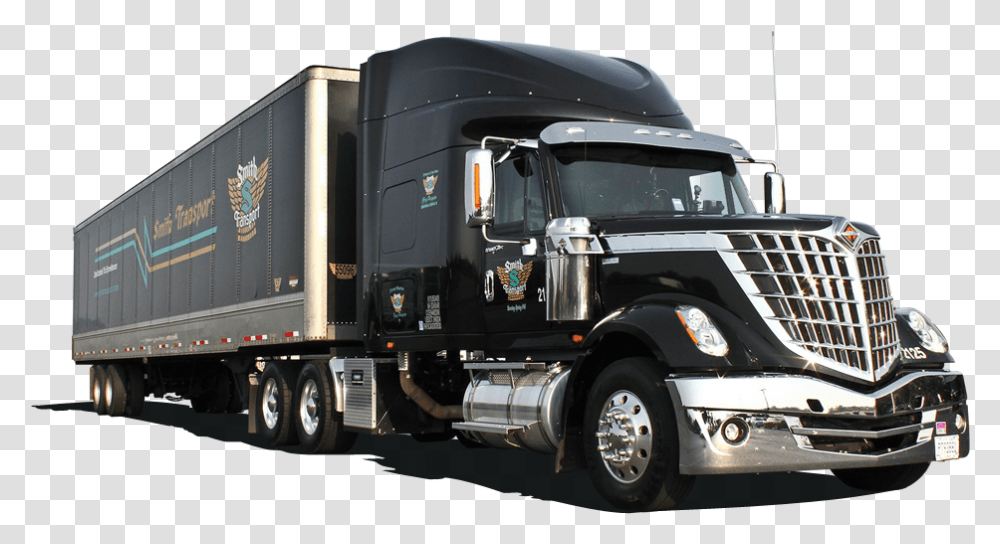 Trucking Smith Transport, Vehicle, Transportation, Trailer Truck, Wheel Transparent Png