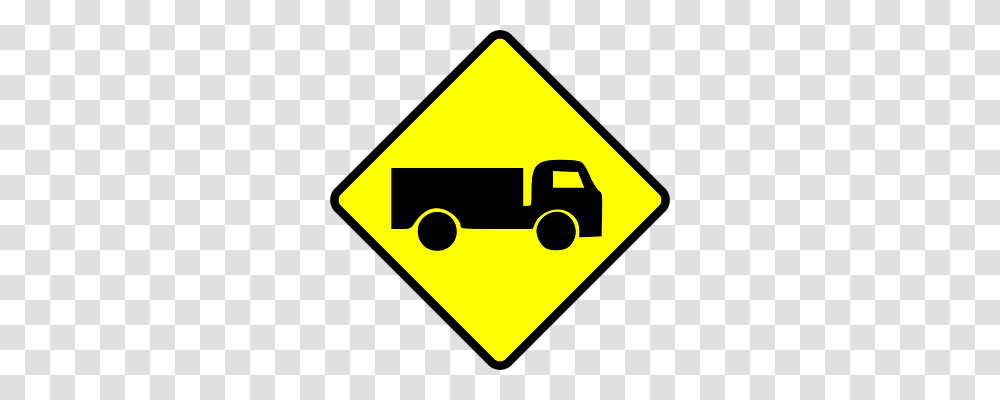 Trucks Transport, Road Sign, Stopsign Transparent Png