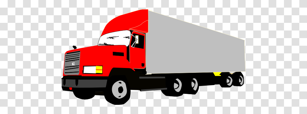 Trucks Clip Art, Moving Van, Vehicle, Transportation, Trailer Truck Transparent Png