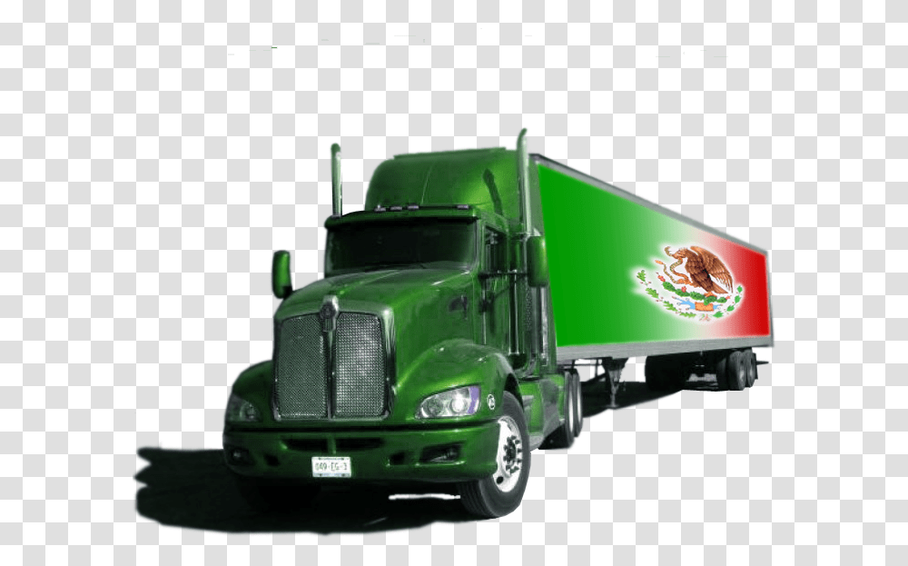 Trucks In Mexico, Vehicle, Transportation, Trailer Truck, Bumper Transparent Png