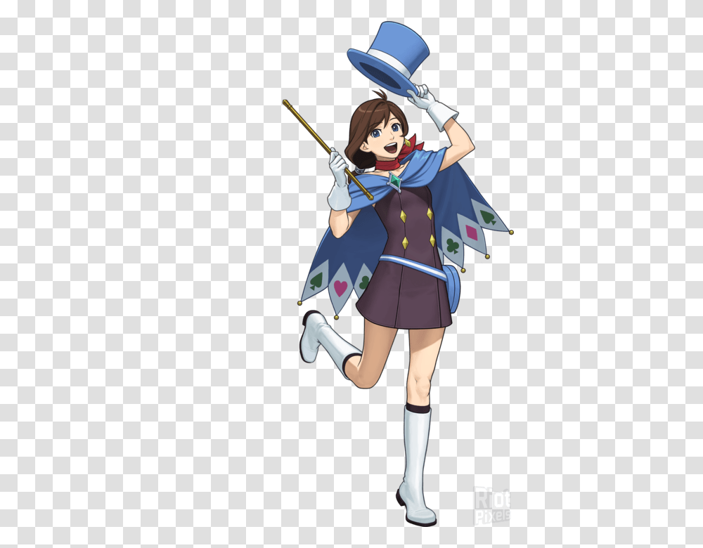 Trucy Wright Spirit Of Justice, Costume, Person, Manga, Comics Transparent Png