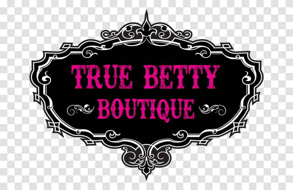 True Betty Boutique Illustration, Label, Logo Transparent Png