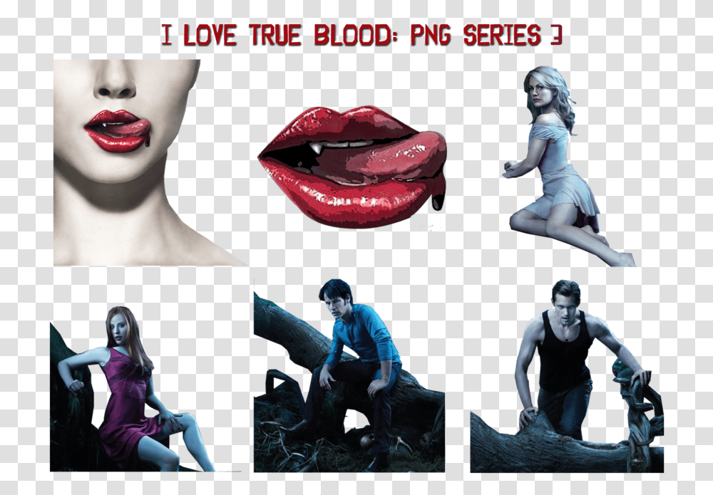 True Blood True Blood, Person, Human, Mouth, Lip Transparent Png