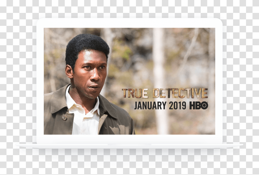 True Detective Season 3 Characters, Person, Man, Monitor Transparent Png