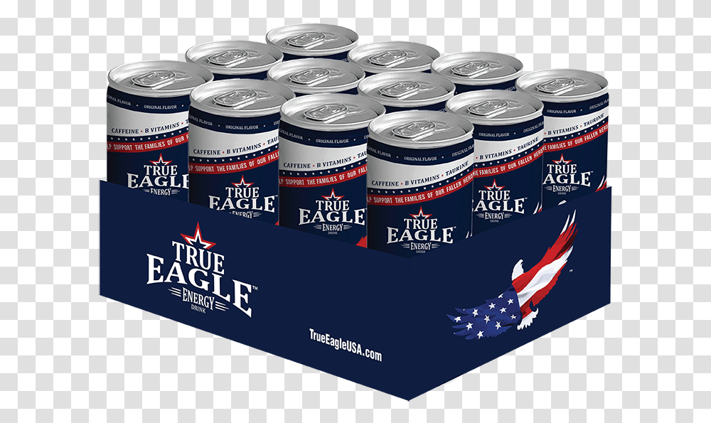 True Eagle Energy Drink Caffeinated Drink, Tin, Canned Goods, Aluminium, Food Transparent Png