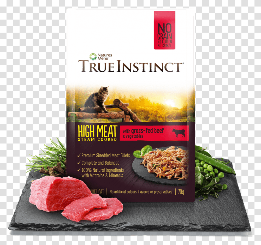 True Instinct High Meat Chicken Fillet With Grass Fed True Instinct High Meat Small Dogs, Advertisement, Poster, Flyer, Paper Transparent Png