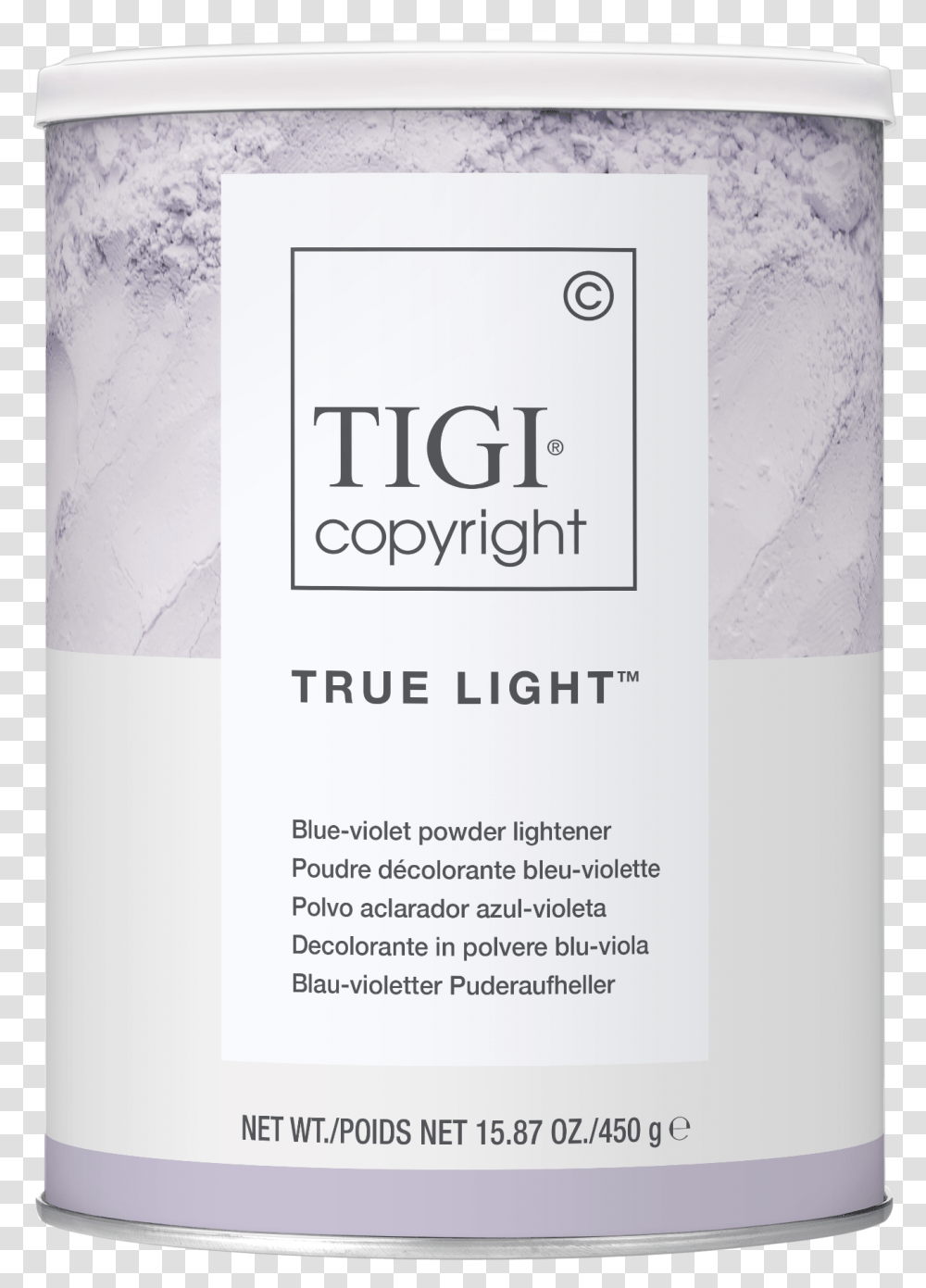 True Light & White Tigi Copyright Tin, Poster, Advertisement, Flyer, Paper Transparent Png